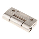 2 x Zink Alloy Adjustable Torque Position Control Hinge with 4 Holes 45x34mm