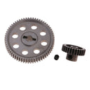 Metal Reduction Gear 64T + Motor Pinion 29T for HSP RC 94123 Upgrade Parts