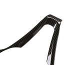 ABS Carbon Fiber Steering Wheel Frame Cover Trim for Alfa Romeo Giulia 2017 V2J6