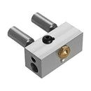 0.4Mm 1.75Mm Filament Two Into Two Out Extruder Kit Heating Block Nozzle Fa