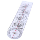 Goniometer Angle Medical Ruler Rule Joint Orthopedics Tool Instruments Plas BX