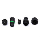 2Pin Mini Core Joint Outdoor IP68 Waterproof Electrical Cable Wire Connector Bj