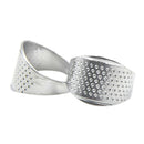 Thimble Sewing Quilting Metal Thimble Ring DIY Leather Craft Finger Protector FT