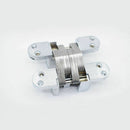 2 x Hidden Cross Hinge Invisible Concealed Hinges Folding Door Hinge Durable