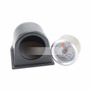 Car 2" 52mm Single Gauge Console Dashboard Pod Carbon Fiber Cover Dash Holer Cup