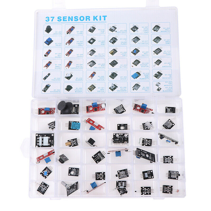 37 In 1 Sensor Kits for Beginner Sensor Module Learning Suit Ultimate ModulS Ew