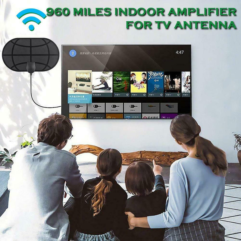 960 Miles 1080p 4K HD HDTV Antenna Signal Receiver Amplifier for Digital TV SN9F