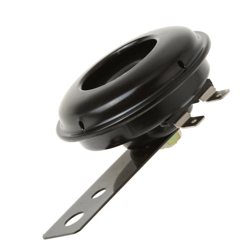Motorcycle Scooter Bike Bicycle DC12V/1.5A 110dB Trumpet Electric Horn Black