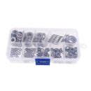 360pcs Flat and Lock Washers for Bolt Screws - M2 M2.5 M3 M4 M5 M6 M8 M10