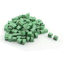100 pieces 2 Poles PCB Screw Terminal Block Connector DG126 Green P8T7