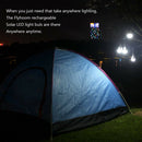 Smart Rechargeable Bulb Solar Power Supply  Board LED Light  Fit for Home Garden