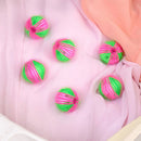 6pcs Magic Hair Removal Laundry Ball Clothes Washing Machine Cleaning Ball LJ
