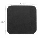 2 inch Off-Road Vehicle Square Mouth Protection Cover Trailer Bar Rubber Be T9S6