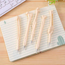 Lots 5 Bone Shaped Ballpoint Pen Blue Ink School Labs Supplies Kids Present