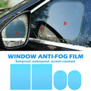4pcs Anti Fog Car Mirror Window Films Side Rearview Mirror Protective Films