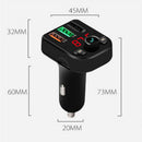 Car Bluetooth 5.0 Player, Wireless FM Transmitter, Voice Navigation Playbac I3Z1
