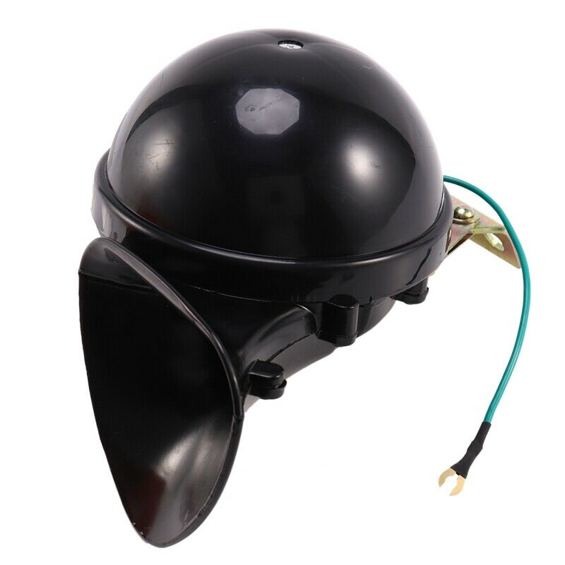 Car Styling Loud 300DB 24V Black Electric Snail Horn Air Horn Raging Sound  T9Z3
