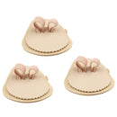 3x Overlapping Toe Straightener Separator Pad Corrector Foot Care