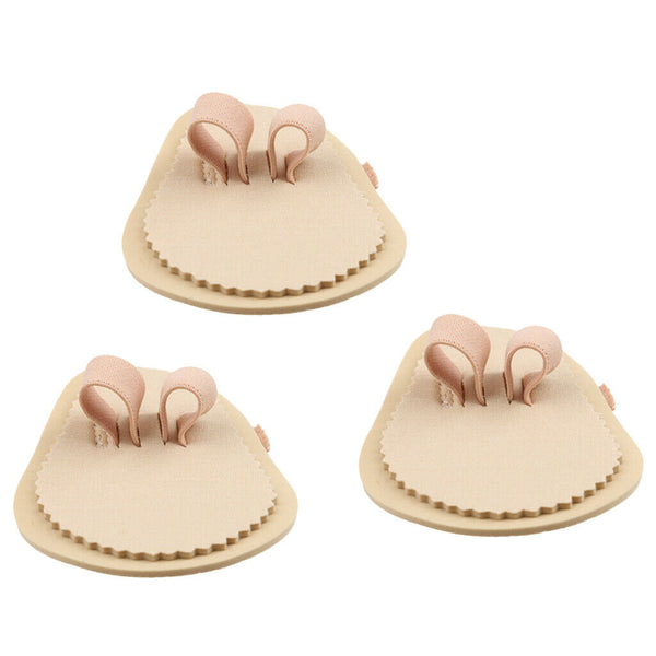 3x Overlapping Toe Straightener Separator Pad Corrector Foot Care