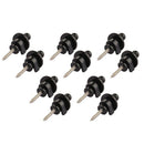 10pcs Guitar Bass Strap Locks Black Schaller-style Straplocks Replacement R