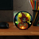 LED Lamp DIY Diamond Painting Partial Drills Special-shaped Halloween Decor