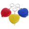 1.5m Keychain Portable Retractable Ruler Heart-shaped Tape Measure 4.92ft