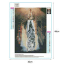 5D DIY Full Drill Diamond Painting Cat Tiger Cross Stitch Embroidery Kit