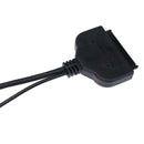 7+15pin SATA to USB 3.0 Drive Converter Adapter Cable for 2.5inch HDD SSD