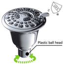Pressurized Water-saving ABS Electroplating Top Spray Shower Head Sprinkler