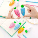 Nette Karotte Bleistift Spitzer Manuelle Handkurbel Kinder Cartoon K8D6 Stu O5W9