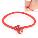 Lucky Bracelets Bead Red String Ceramic Woven Bracelets Charm Handmade Jewelry Z