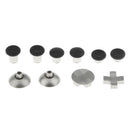 16 in 1 Bumper Trigger Button Set for XBOX One Elite w/ Case T6 T8 Tools Black