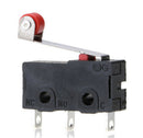 5Pc/Set Micro Roller Lever Arm Open Close Limit Switch KW12-3 PCB Microswitch JR