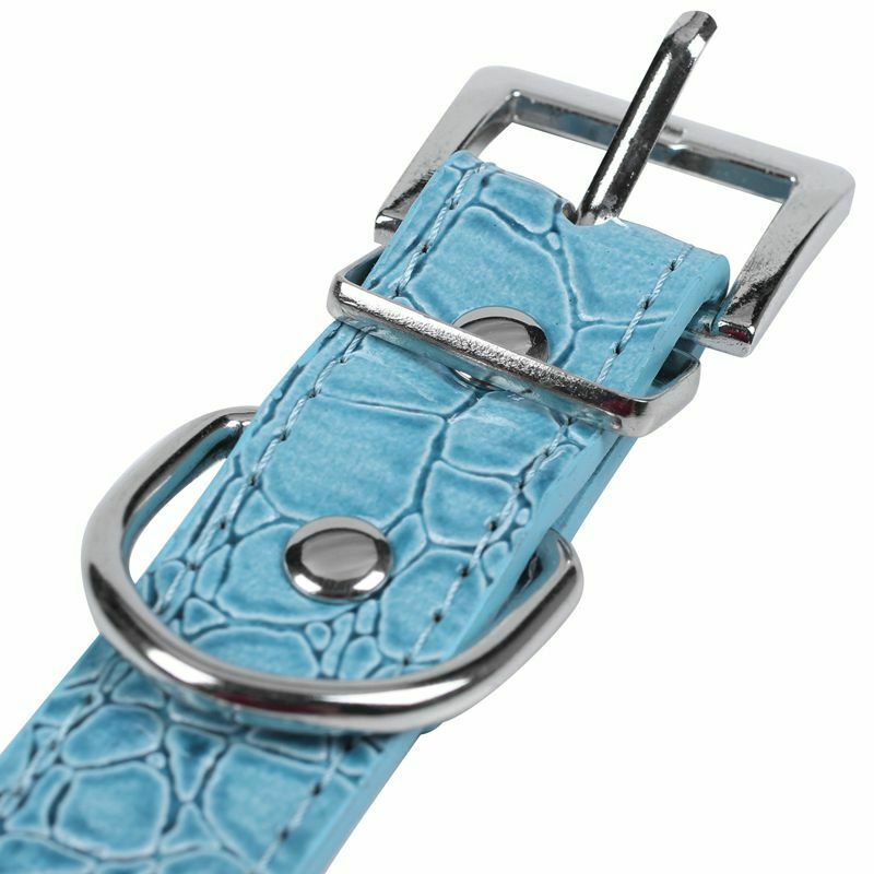 Pet Collar,Small Dog Collars Bling With Bone Necklace Puppy Cat (XS, blue 1 O6I1