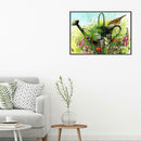 5D DIY Full Drill Diamond Painting Village Bird Cross Stitch Embroidery Kit