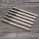 Wood Single Head Pencil Extender Holder Sketch School Office Art Write Tool