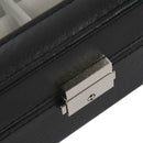 11-grids Faux Leather Watch Jewelry Display Storage Box Black