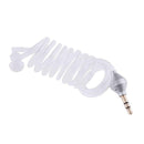 Anti-Radiation Headphones Air Tube Mono Stereo Headset Monaural 3.5mm Headp V7X8