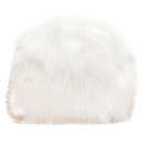 Shoulder Bag Fashion Faux Fur Handbag Soft and Comfortable Suede Handbag Ro E2Y4
