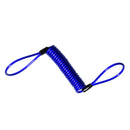 Motorcycle Security Alarm Disc Lock Spring Blue Reminder Cable 150cm Hot
