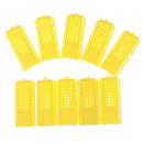 10Pcs Professional Queen Bee Cage Catcher Plastic Beekeeping Travelling Butler U