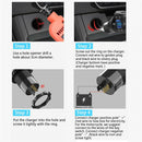 Car Charger Socket Accessories Dual USB Electrical Golf Cart Quick Charge 3.0