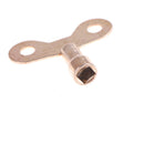 4pcs Air bleeding keys solid brass radiator bleed tool key plumbing tool keys SP