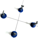 50pcs/set Level Wedges Tile Spacers with Wrench for Flooring Tile Equalizer A