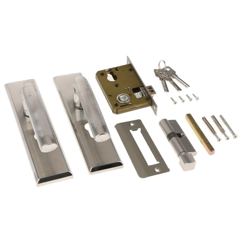 Creative Stainless Steel Privacy Handle Bathroom Lock Lever Set