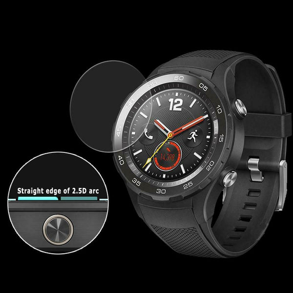 2pcs Tempered Glass Protective Films Screen Protector for Huawei Watch 2 #JT1
