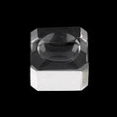 1X Crystal Clear Square Block Sphere Rocks Base Stand Favor Stone Holder Di S7D5