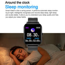 F22 Sport Bluetooth Heart Rate Monitor Smart Watch Wristband black