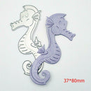 Metal Cutting Dies Stencils for DIY Scrapbooking Photo Album Hippocampus A