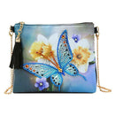 DIY Butterfly Special Shaped Diamond Painting Leather Chain Shoulder Bags Tool